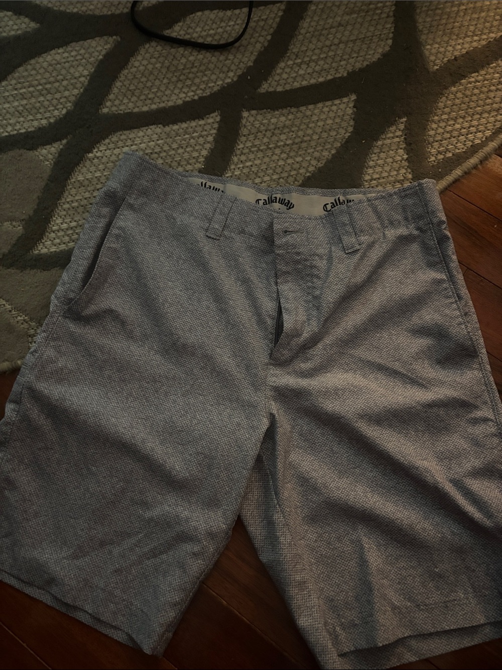 Callaway Men's Light Gray Performance Golf Shorts
